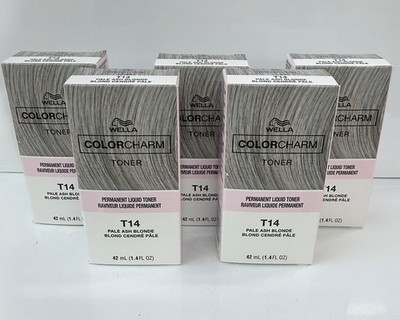 Wella Color Charm Liquid Hair Toner [T14] 42 ML /1.4 oz - CHOOSE YOUR COMBO: