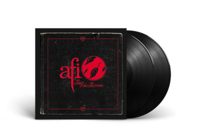 AFI 'Sing The Sorrow' 2LP Schwarzes Vinyl - Neu & Versiegelt