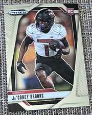 Panini 2025 Prizm Ja'Corey Brooks Rookie #50 Louisville Cardinals Card. rookie card picture