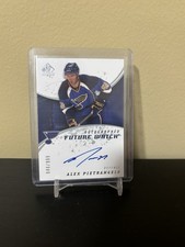 2008-09 SP Authentic Future Watch /999 Alex Pietrangelo #231 Rookie Auto RC