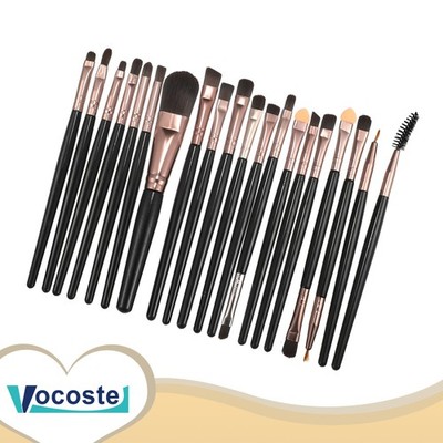 Set of 1 Makeup Brush Set Eyeshadow Brush Concealer Blusher Brush Black