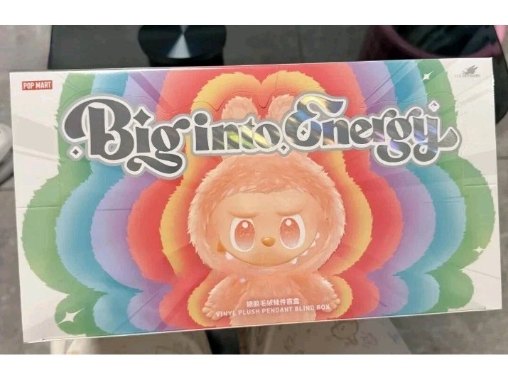 THE MONSTERS BIG INTO ENERGY PLUSH BLIND BOX ONE SET (6PCS