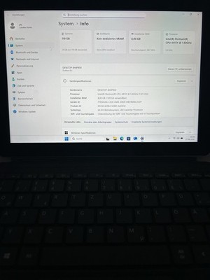 Microsoft Surface Go 128GB SSD 8GB RAM Windows 11 + Type Cover Tastatur
