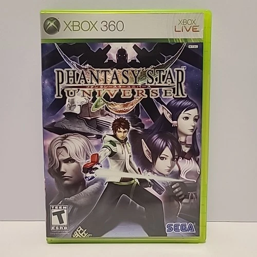 Phantasy Star Universe CIB Complete (Microsoft Xbox 360, 2006)