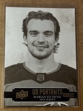 2021-22 Upper Deck Series 2 UD Portraits Rookies #P-69 Marian Studenic