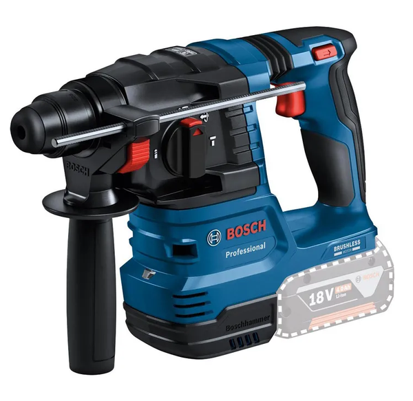 Bosch Professional Akku-Bohrhammer Gbh 18V-22 Solo Sds-Plus 0611924000-image