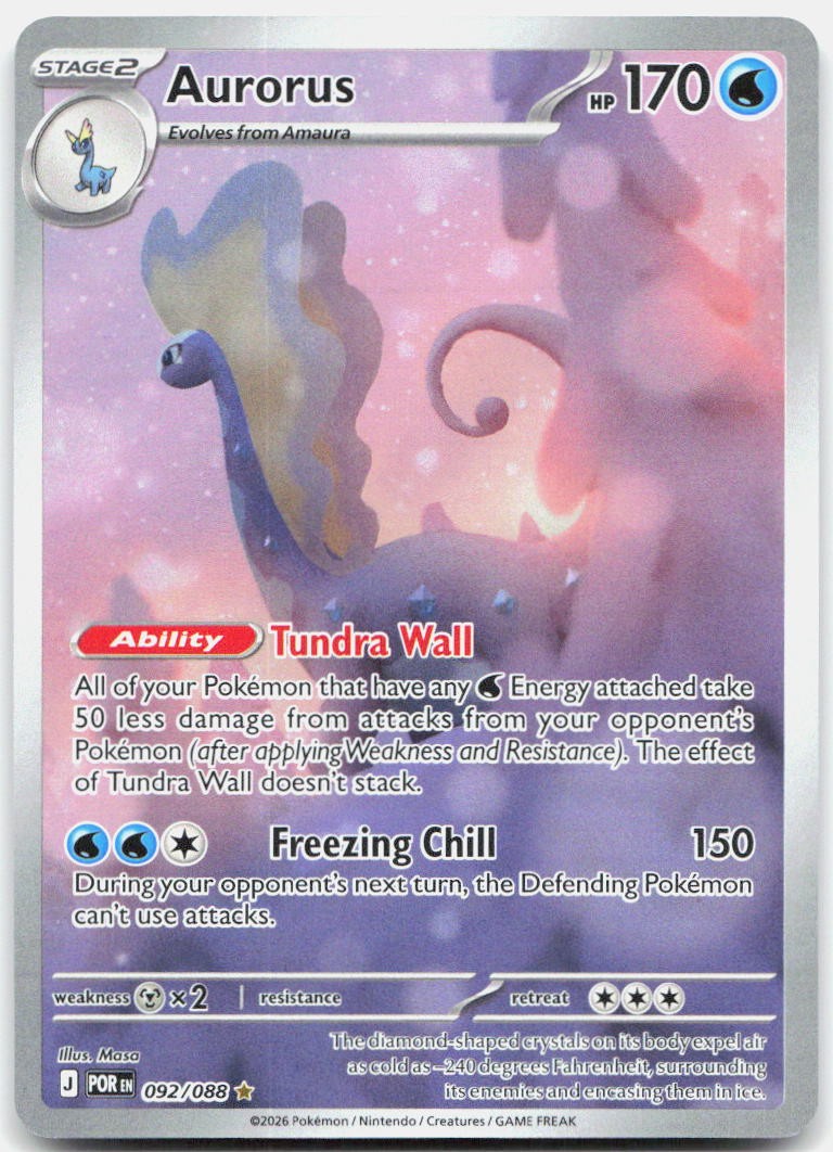 Aurorus POR 092/088 Holo