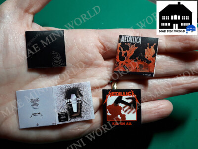 Mini Rock Collection Rock 4 Vinyl record Miniature. Rock fan Collection. Studio Album. | eBay