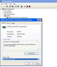 dSPACE GmbH DS1103-11 PPC controller board tested