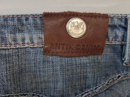 Antik Denim Womens Distressed Bootcut Jeans size 31 Style WCM2613 Cut M00011 - Picture 13 of 14