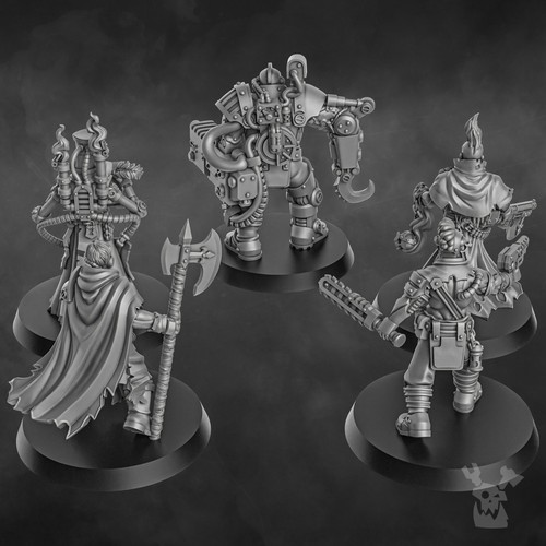 Holy Department of Heretical Investigations - by DakkaDakka | Grimdark | Team - Picture 2 of 7