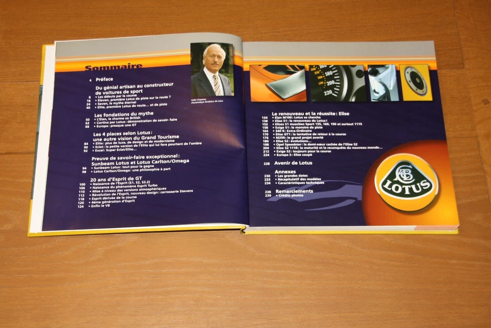 Livre relié LOTUS PASSION Joucla & Fontenier Histoire complète LOTUS en français - Photo 3/4