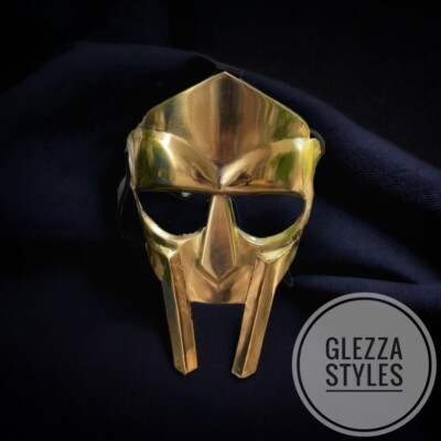 mf doom マスク　ゴールド　madvillain Amazon.com: ANTIQUE HANDICRAFT HUB MF Doom Gladiator Mask, Mad