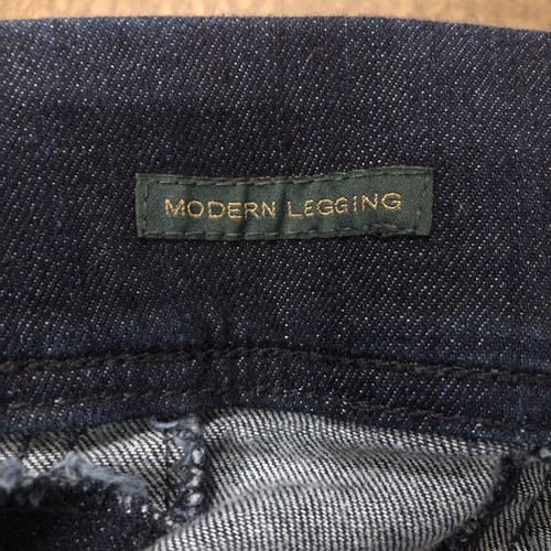 LRL Ralph Lauren Jeans Pull On Modern Legging Dark Blue Jeans Women's Sz 14 - Picture 6 of 6
