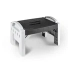 LIGHTWEIGHT PORTABLE PLASTIC FOLDING STEP for caravan motorhome camper seat