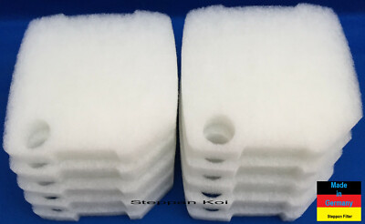 10 x Steppan Filtervlies passend für EHEIM professionel 4+4e+ 250-600, 25 mm