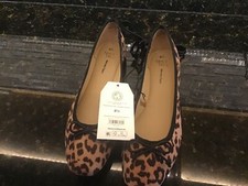 Time and Tru Women Flats Shoes Casual Leopard Animal Print New 8.5