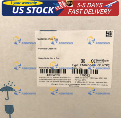 New In Box ZIEHL-ABEGG FN040-VDK.0F.V7P2 Axial Fan