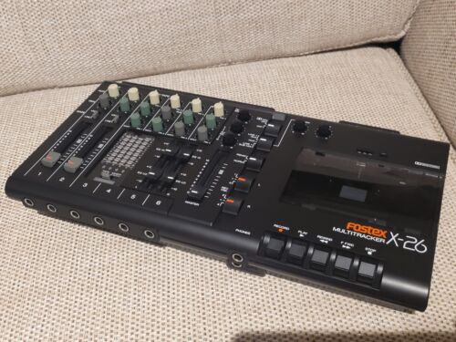 MINT Serviced Fostex X-26 4-Track Portastudio Multitrack Analogue Tape Recorder - Picture 4 of 18