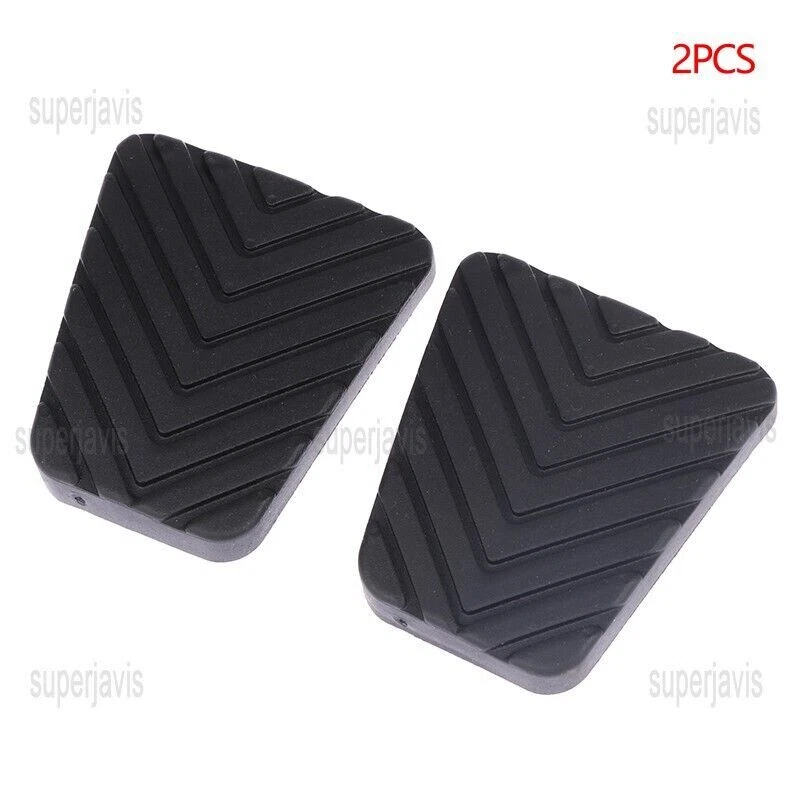 1Pair Rubber Replacement Brake Clutch Pedal Pads Cover For Hyundai Santa Fe 01- — 第 2/4 张图片