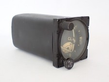 Vintage 1960s Bendix Aviation  Altitude Indicator Gauge Pioneer Eclipse USAF