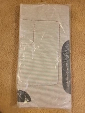 Blue Striped Western Saddle Pad 28x28 Brand New In Plastic, Horse, Riding