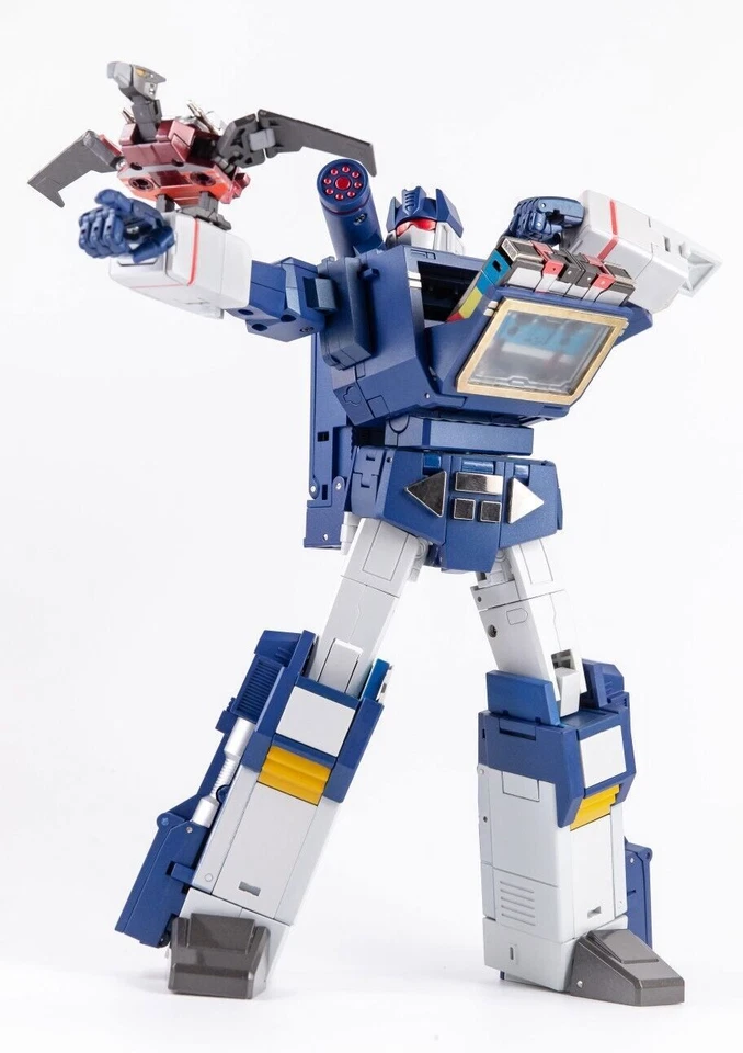 New Transforms RP-46 Soundwave & 3 tapes set Robot Figure Toy In Stock - Bild 2 von 4