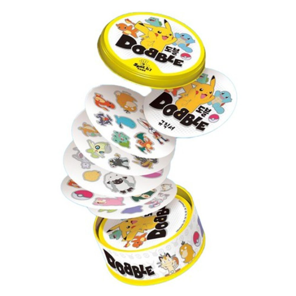 pokemon dobble card game Asmodee | Junior | | Ages 4+ | 2-8 Players Perfect for travel DOBBLE Pokmon Ensky Pocket Monster