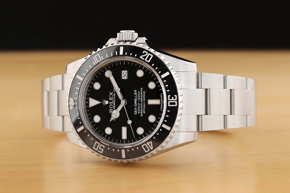 ROLEX SEA-DWELLER 4000 SD4K 116600 BLACK CERAMIC STAINLESS STEEL