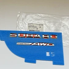 2015-2018 Legacy SUBARU Symmetrical AWD Rear Trunk Nameplate Emblem Genuine OEM