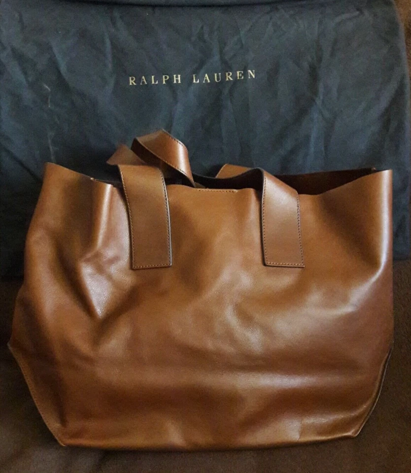 Sac cabas GM Polo Ralph Lauren en cuir - Photo 4/4