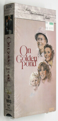 ON GOLDEN POND New VHS The Loons Norman! Katherine Hepburn Henry Jane Fonda 1981