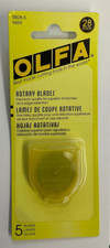 OLFA 9459 ROTARY BLADES - 28MM, 5 IN A PACK