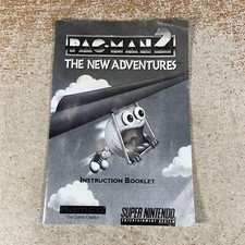 Pac-Man 2 The New Adventures SNES Super Nintendo Instruction Manual Only