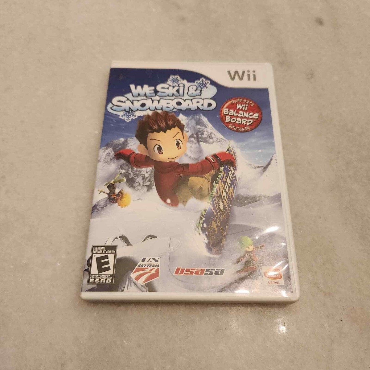 We Ski Snowboard: (Nintendo Wii, 2008) Sports Video Game Namco Bandai  Games