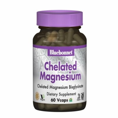 Bluebonnet Albion Chelated Magnesium- 60 Ct