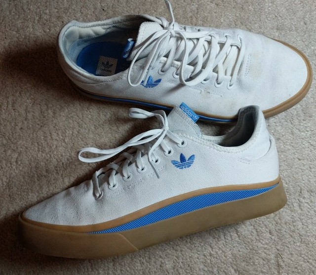 Size 8.5 - adidas Sabalo White Blue Gum for sale online | eBay