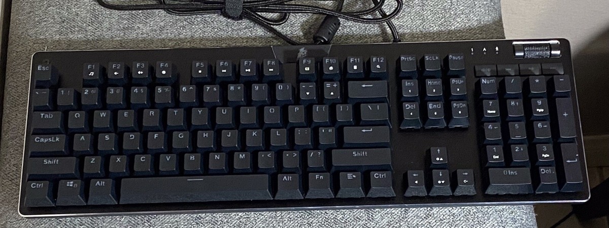 Clavier de jeu mécanique 1er joueur MK Bullet Hunter avec USB