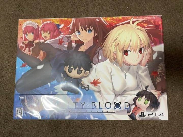 新品未開封 MELTY BLOOD:TYPE LUMINA PS4 MELTY BLOOD TYPE LUMINA MELTY BLOOD ARCHIVES CD Book