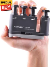 Finger Exerciser Hand Grip Strengthener Guitar Finger Grip Strength Trainer for 