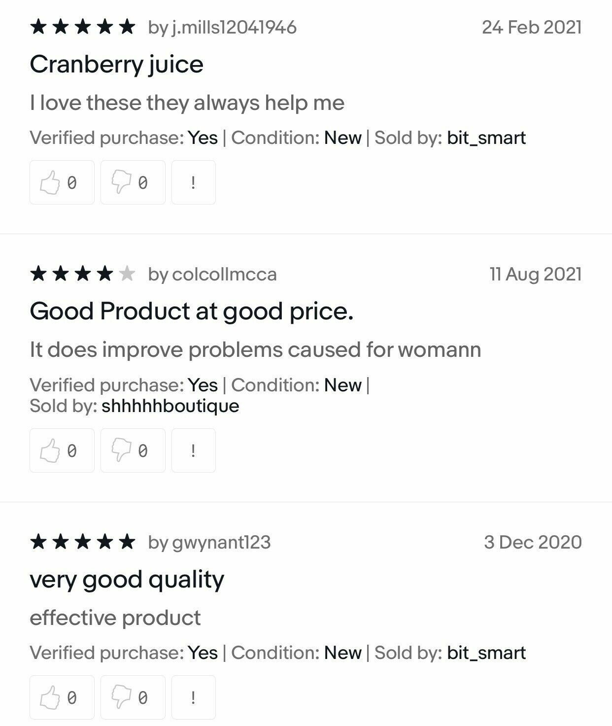Cranberry Juice Tablets 12000mg Prevents UTI (Urinary Tract Infection