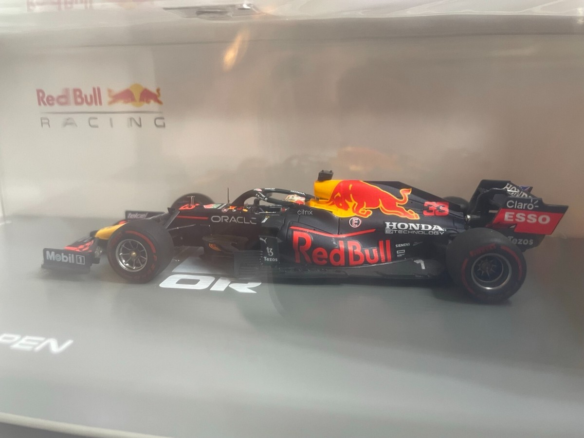 新品未使用 1/43 RB16B No.11 Abu Dhabi2021 1点 2021 F1 World Champion #33 Max Verstappen Red Bull RB16B Abu