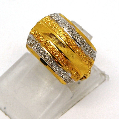18k Two-Tone Huggie Hoop 12mm Leverback Earrings - Picture 2 of 10