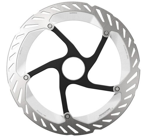 Rotor de freno Shimano RT-CL800 Ice Tech FREEZA. Anillo de bloqueo externo. 140 a 203 EXT - Imagen 2 de 6
