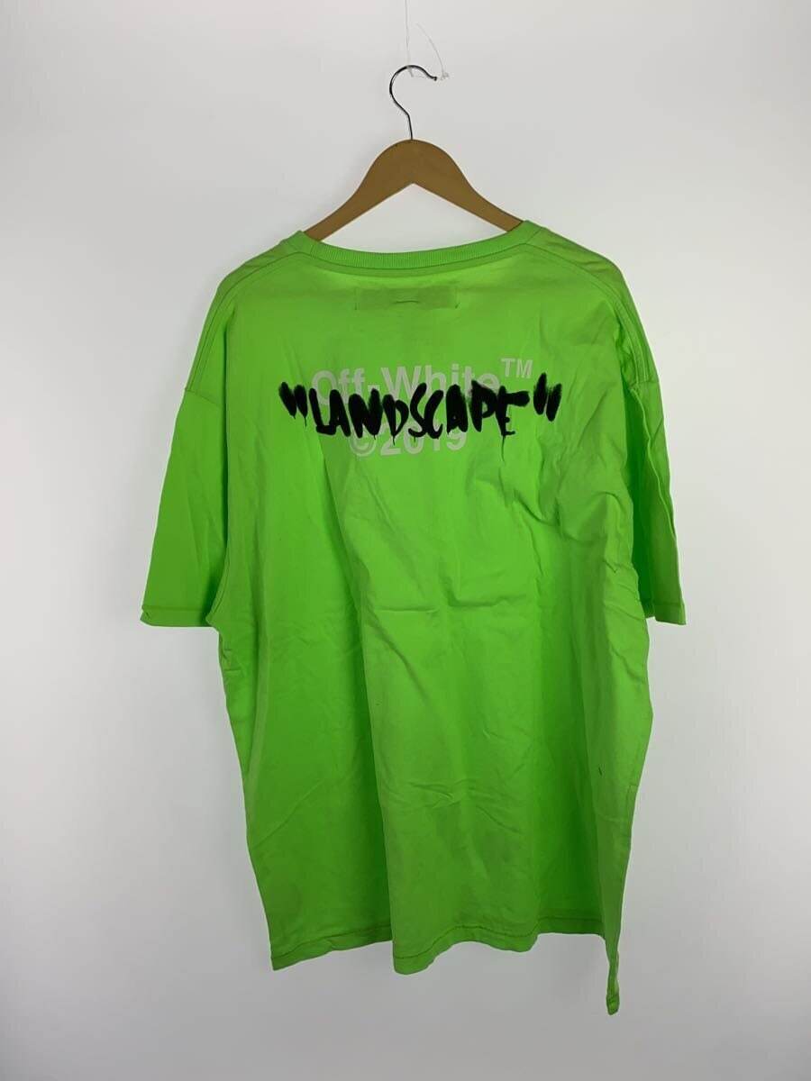 【関税&送料込】Off-White T-Shirt With Logo OFF-WHITE - Cotton T-shirt With Logo Off-White