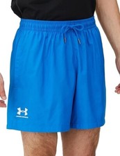 NWT Men s Under Armour Blue Essential Volley Athletic Shorts Size XL
