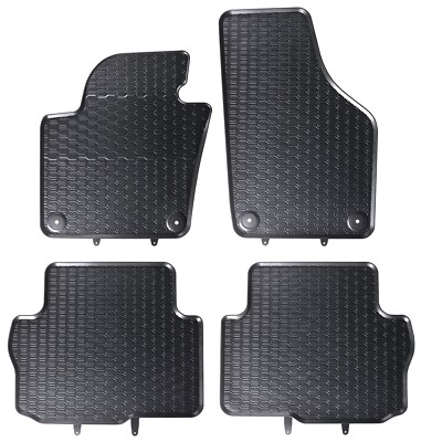 Gummifußmatten Set für VW Sharan 2 ab 2010- Fußmatten Gummimatten