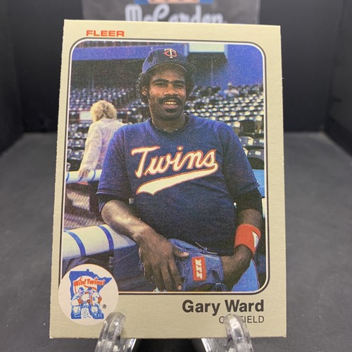 1983 Fleer Gary Ward #627 card