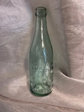 Rare Straight Sided Blue Coca Cola Kalamazoo, Michigan 7 oz. Capacity