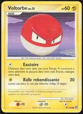 Carte Pokémon Voltorbe 81/100 Tempête Français